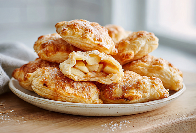 Бабушкин рецепт творожных пирожков с яблоками: нежные, ароматные и тают во рту