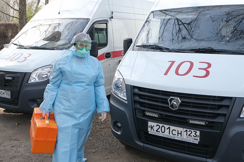 На переднем крае: как в Краснодаре работают бригады скорой помощи в условиях пандемии коронавируса
