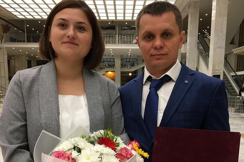 Жители Краснодарского края получили награду за победу во Всероссийском конкурсе «Семья года»