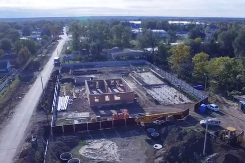 По нацпроекту «Жилье и городская среда» в станице Крыловской строят водоочистные сооружения