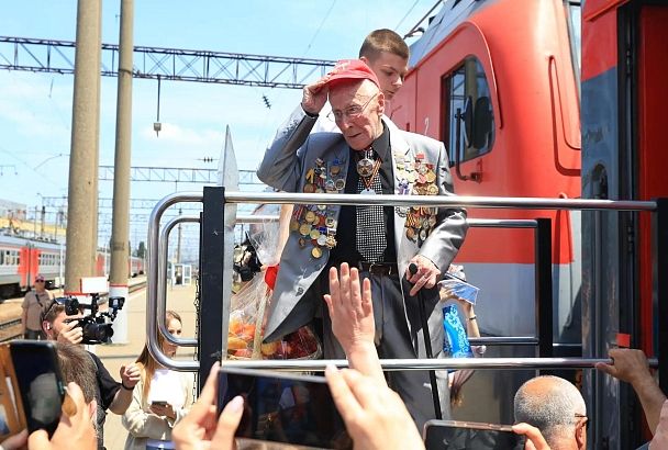 Ветеран Великой Отечественной войны из Краснодара отправился в Брест