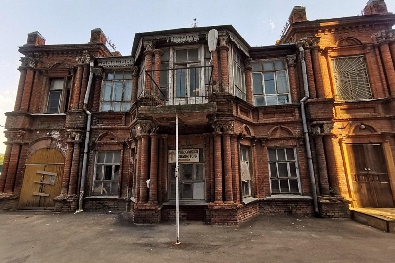 Дом купца Лихацкого в Краснодаре восстановят за счет городского бюджета