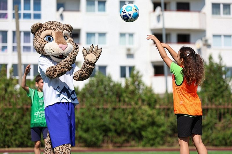 Краснодарский край подключился к федеральному проекту «Футбол в школе»