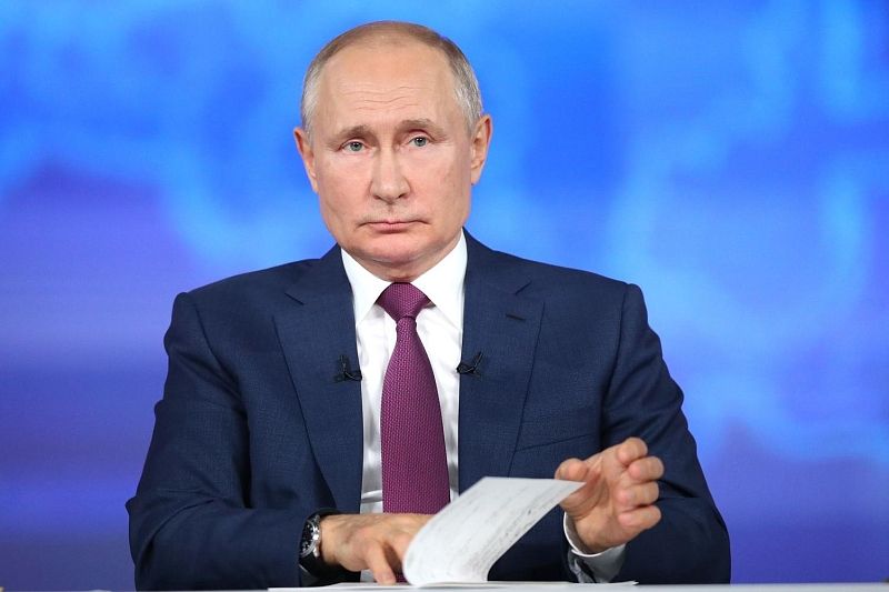 Президент Путин выразил соболезнования семьям погибших при крушении самолета в Ейске