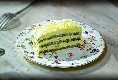 Маковый торт «Царица Эстер» с заварным кремом: тот самый нежный торт, который умоляют испечь снова