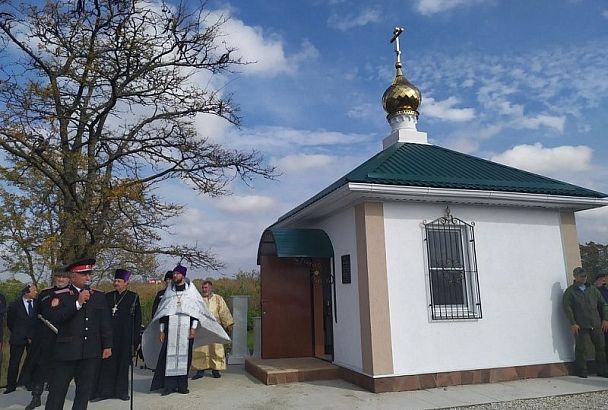 Под Новороссийском казаки построили православную часовню
