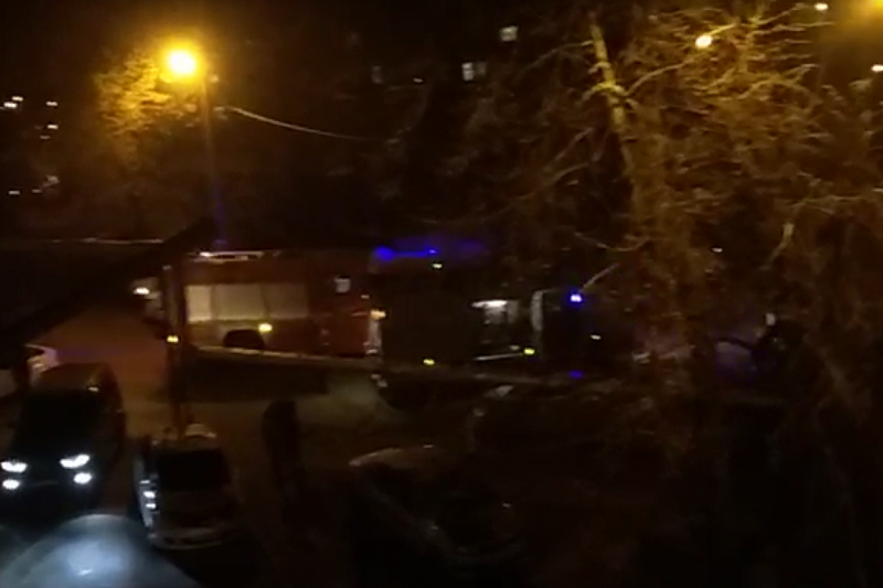 В Краснодаре во время пожара в многоэтажке спасено 30 человек