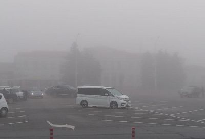 Прибытие 7 рейсов задерживается из-за сильного тумана в аэропорту Краснодара