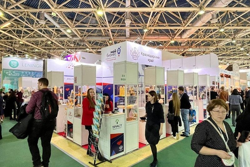 Десять предприятий Краснодарского края участвуют в международной выставке в Москве