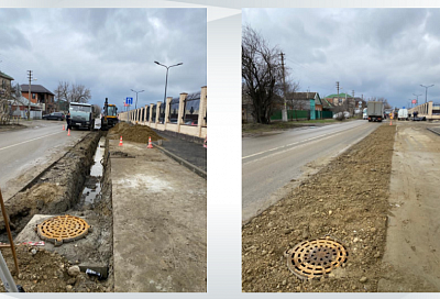 Ливневую канализацию на подтапливаемой улице Грибоедова достроят к лету