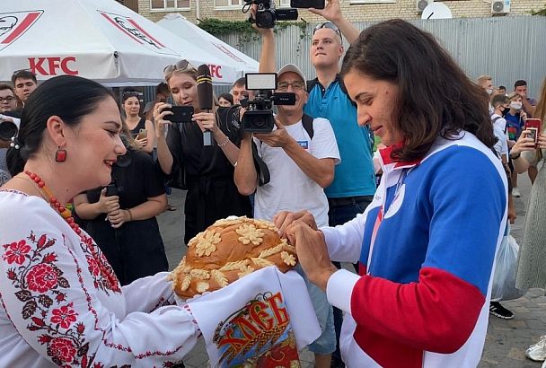 Серебряный призер Олимпиады Елена Орябинская вернулась на Кубань