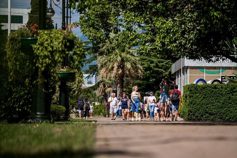 Более 5 млн туристов отдохнули в Сочи с начала года