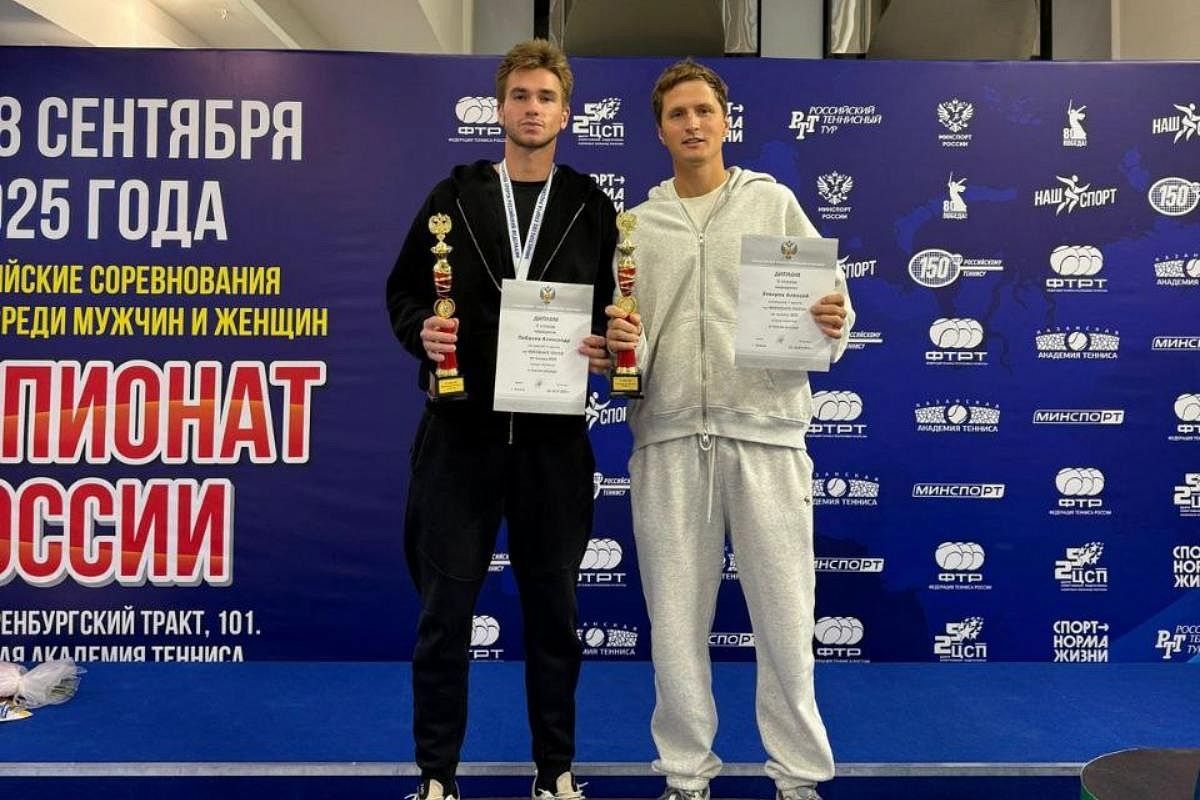Кубанец Александр Лобанов – призер чемпионата России по теннису