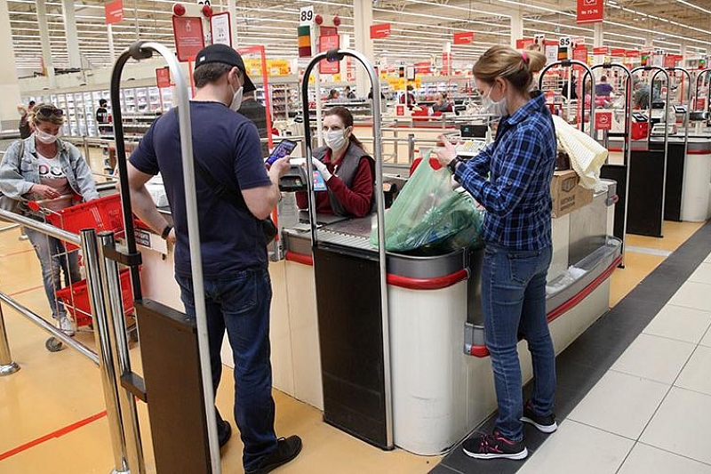 Роскачество оценило соблюдение масочного режима в крупных российских магазинах