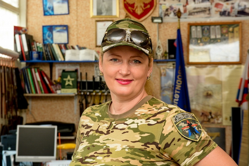 Руководитель сочинского Центра «Юный Армеец» Ольга Захран