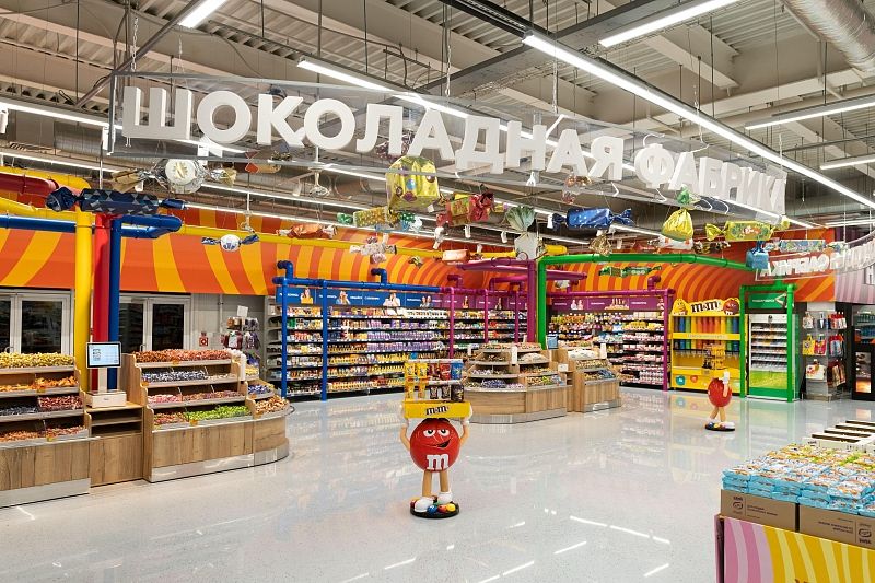 «Магнит» открыл в Краснодаре магазин-«шоколадную фабрику»