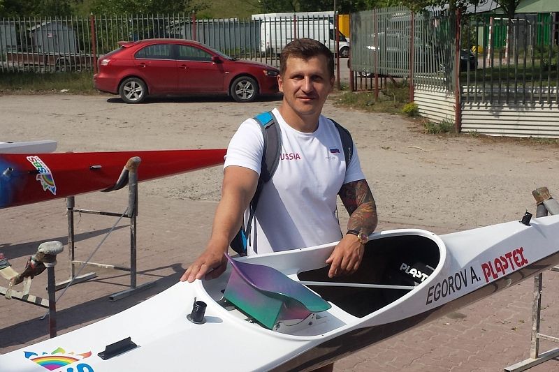 Алексей Егоров - мастер спорта международного класса по гребле на байдарках и каноэ ПОДА.