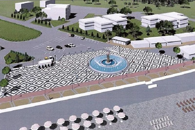 На Имеретинской набережной Сочи установят светомузыкальный фонтан
