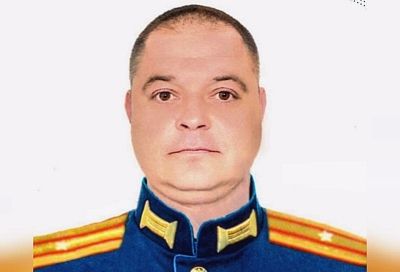 На Кубани простились с погибшим на Украине гвардии капитаном Русланом Леоновым 
