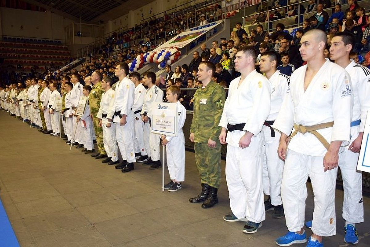 В Краснодаре стартовал III всероссийский чемпионат Росгвардии по дзюдо 