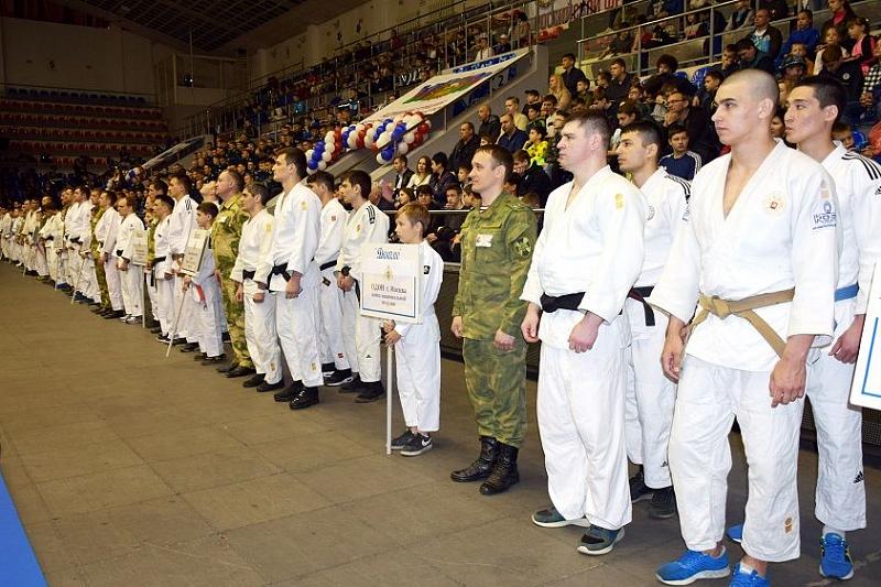 В Краснодаре стартовал III всероссийский чемпионат Росгвардии по дзюдо 