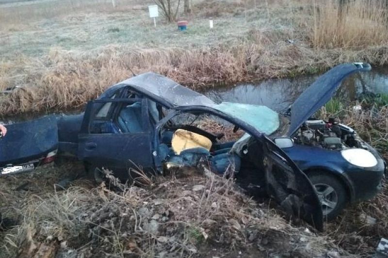 В Краснодарском крае в жестком ДТП погиб 32-летний водитель без прав