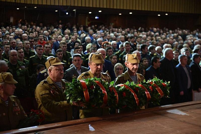 30-летие вывода советских войск из Афганистана отметили в Краснодаре