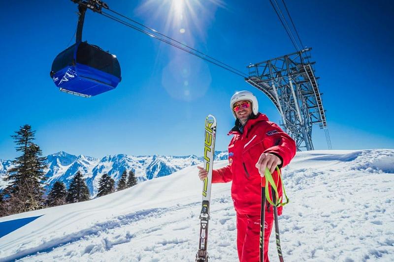 На сочинских горнолыжных курортах продали более 50 тысяч ски-пассов