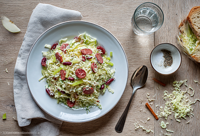 Салат «Бедный рыцарь»: из остатков в холодильнике — в щедрую миску вкусноты