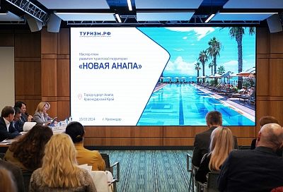 Ключевые разделы проекта будущего всероссийского пляжного семейного курорта «Новая Анапа» представили в Краснодаре 