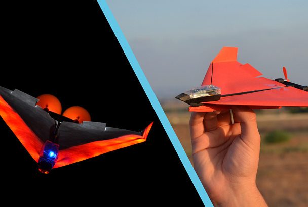 Изобретатель собрал свыше миллиона долларов на проект управляемого бумажного самолетика