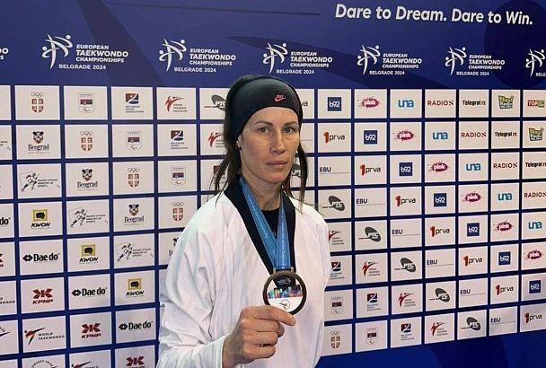 Спортсменка из Краснодарского края стала призером чемпионата Европы по тхэквондо