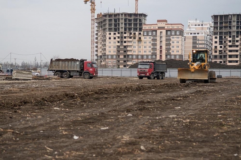 В районе «Экспограда-ЮГ» начали строить самую большую школу в Краснодаре