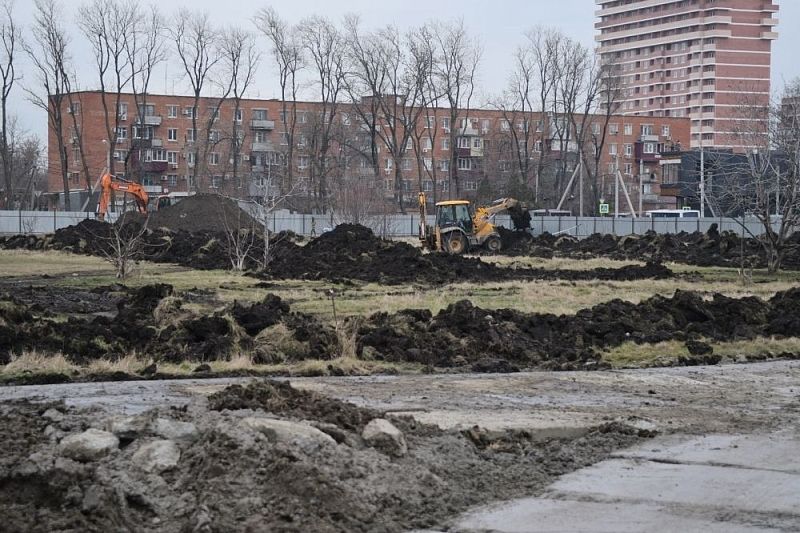 Школу на 1,5 тыс. мест начали строить в поселке Российском в Краснодаре
