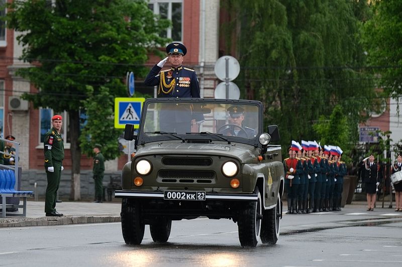 Парад 9 мая в Краснодаре. 
