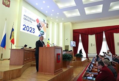 Строительство жилья, инвестиции, стабильная экономика: губернатор Ростовской области отчитался об итогах работы правительства в 2023 году