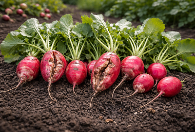 Дачники, хватит портить редис: из-за этих 5 ошибок он вырастает горьким, с трещинами и как деревянный