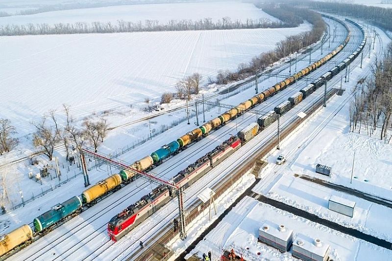 Двухпутное движение поездов запустили на участке Тихорецкая – Козырьки в Краснодарском крае