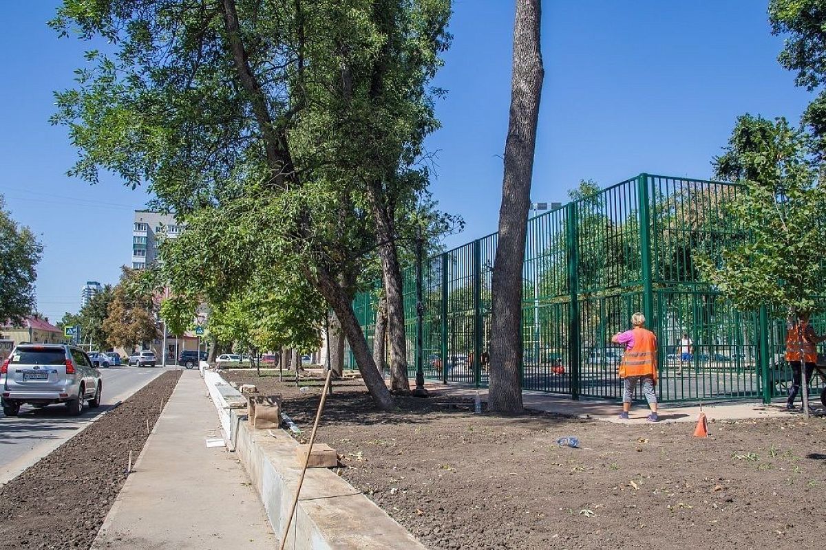 В Студенческом сквере Краснодара появится большой детский игровой комплекс