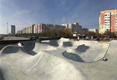 Благоустройство территории вокруг нового скейт-парка в Юбилейном микрорайоне Краснодара планируют завершить до середины декабря