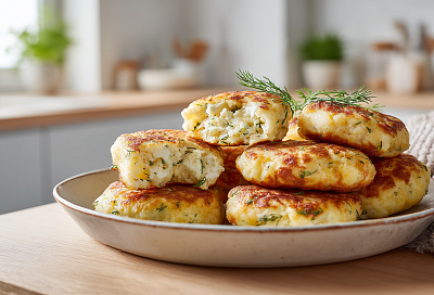 Пирожки из творога не навредят фигуре: много белка внутри, а на сковороде они стали пышными и невероятно нежными