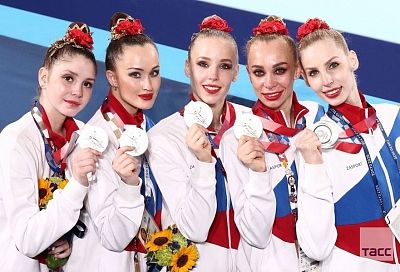 Кубанская гимнастка Алиса Тищенко завоевала «серебро» в групповом многоборье на Олимпиаде в Токио 