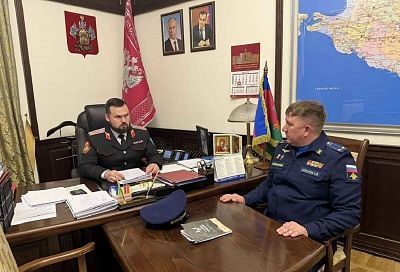 Вице-губернатор Александр Агибалов встретился с финалистом кадрового проекта «Герои Кубани»