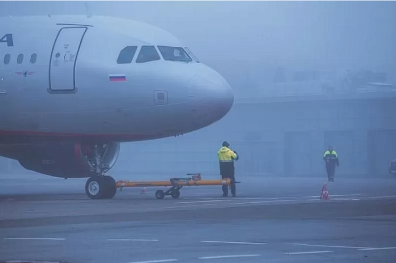 Из-за тумана в аэропорту Краснодара задержано несколько рейсов