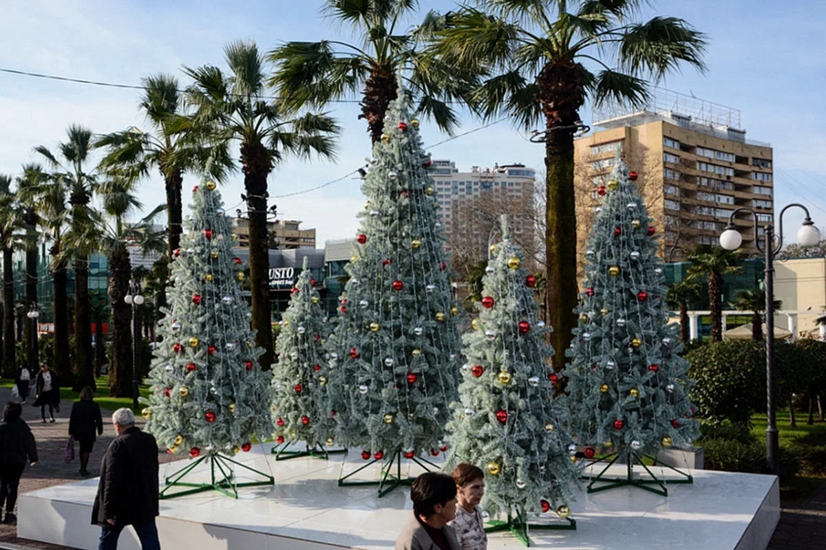 Названа стоимость самых бюджетных новогодних туров «все включено» на курорты Черного моря в Краснодарском крае