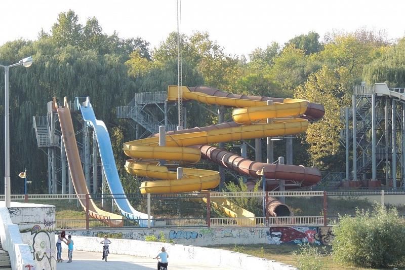 Аквапарк возле Дворца спорта «Олимп» в Краснодаре реконструируют 