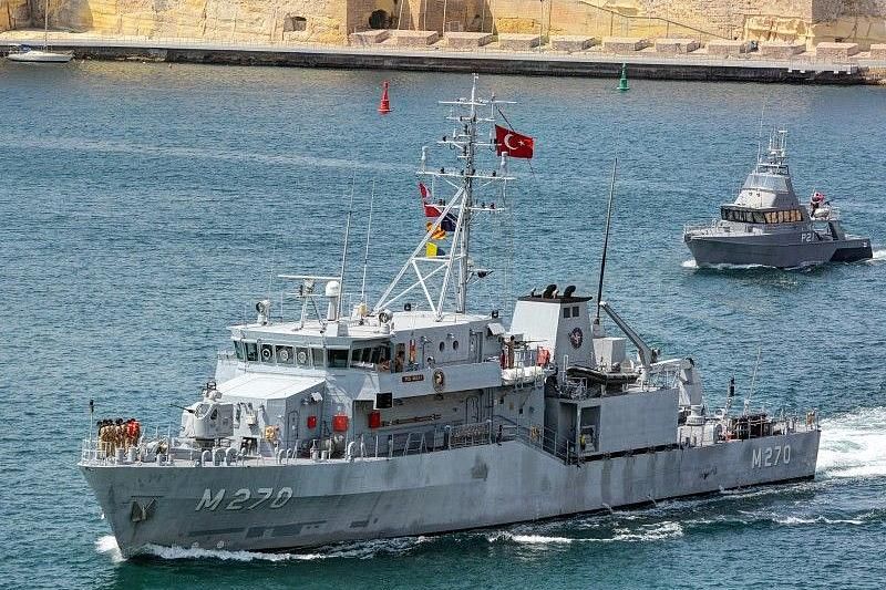 В Новороссийск прибудут боевые корабли ВМС Турции