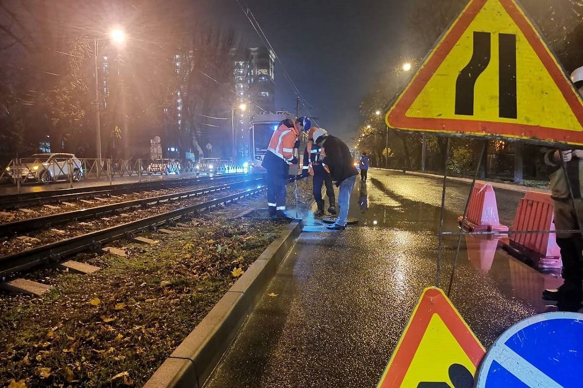 В Краснодаре из-за провала грунта участок улицы Московской станет двухсторонним