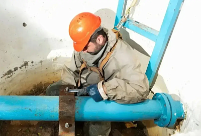 Специалисты «Росводоканал Краснодар» устраняют порыв на улице Сормовской