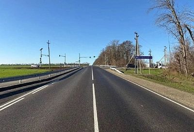 Участок автодороги в Каневском районе отремонтировали в рамках нацпроекта «Инфраструктура для жизни»